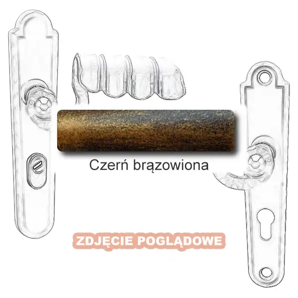 7 Klamka zewnętrzna Davos 4309E z zabezpieczeniem KZS.webp