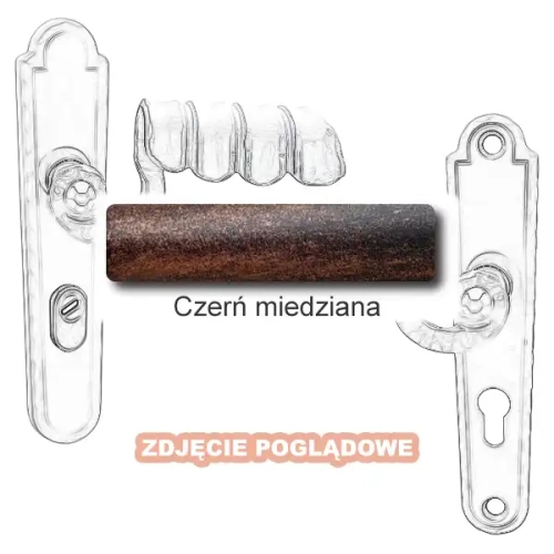 8 Klamka zewnętrzna Davos 4309E z zabezpieczeniem KZS.webp