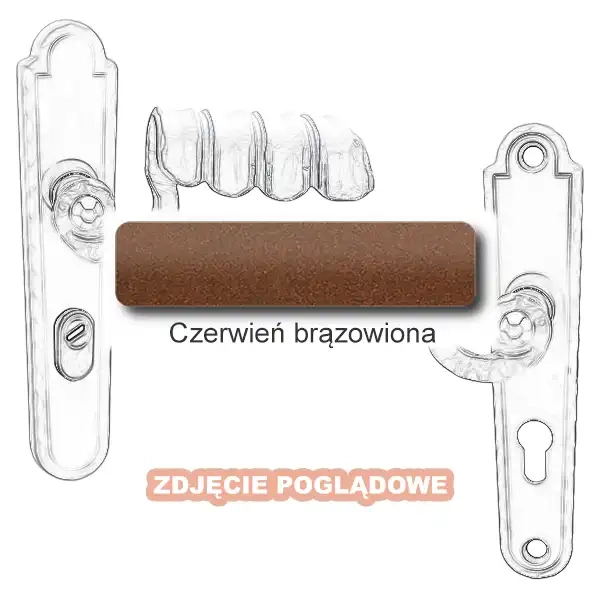 11 Klamka zewnętrzna Davos 4309E z zabezpieczeniem KZS.webp