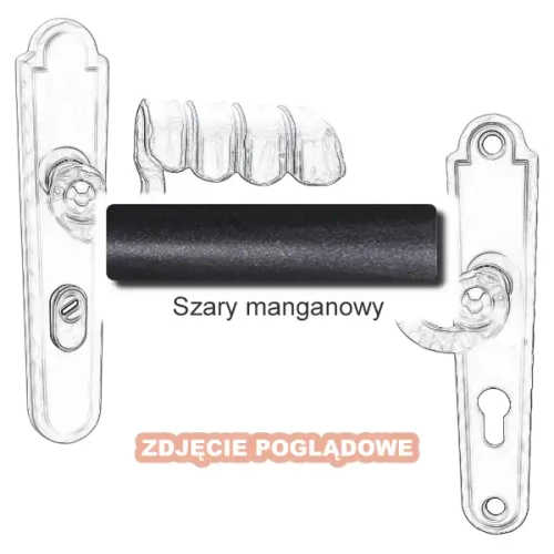 12 Klamka zewnętrzna Davos 4309E z zabezpieczeniem KZS.webp