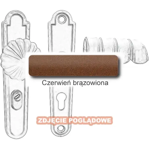 11 Klamko-gałka zewnętrzna Davos 4309AB z zabezpieczeniem KZS.webp