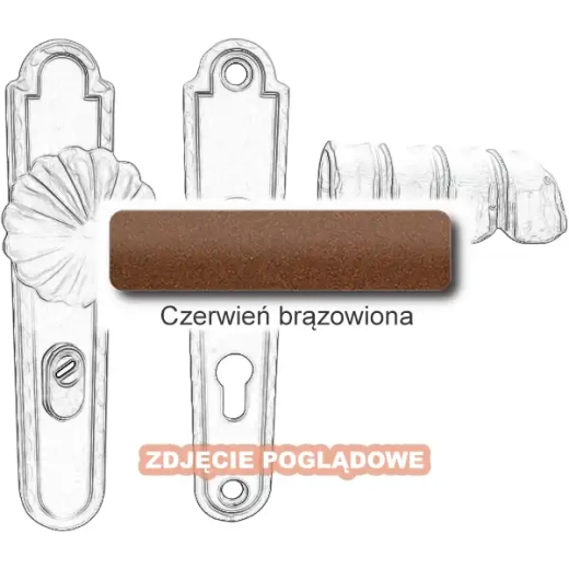 11 Klamko-gałka zewnętrzna Davos 4309AB z zabezpieczeniem KZS.webp