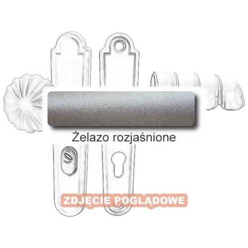 5 Klamko-gałka zewnętrzna Davos 4309CD z zabezpieczeniem KZS.webp