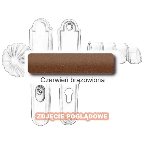 11 Klamko-gałka zewnętrzna Davos 4309CD z zabezpieczeniem KZS.webp