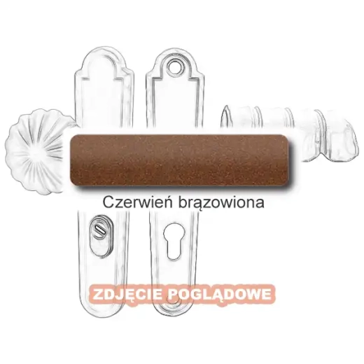 11 Klamko-gałka zewnętrzna Davos 4309CD z zabezpieczeniem KZS.webp
