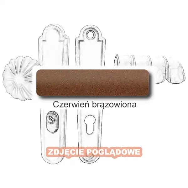 11 Klamko-gałka zewnętrzna Davos 4309CD z zabezpieczeniem KZS.webp