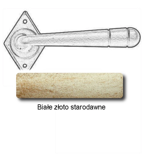 Białe złoto starodawne