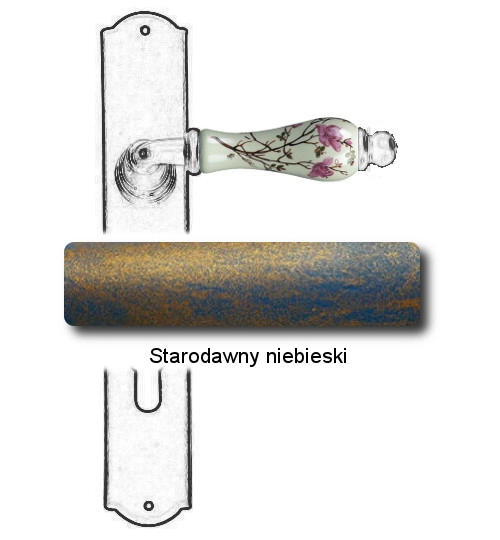 Starodawny niebieski