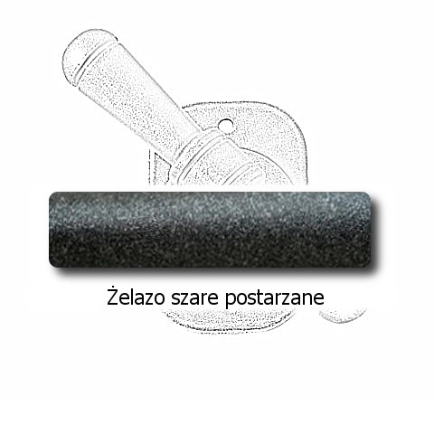 Żelazo szare postarzane