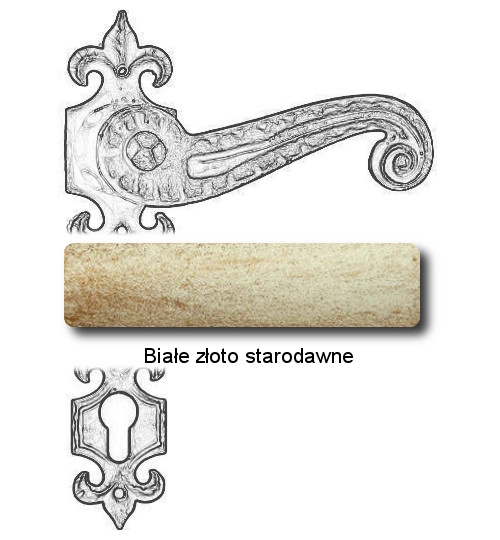 Białe złoto starodawne