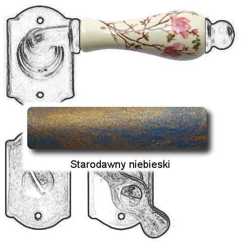Starodawny niebieski