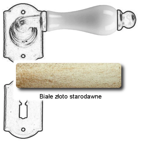 Białe złoto starodawne
