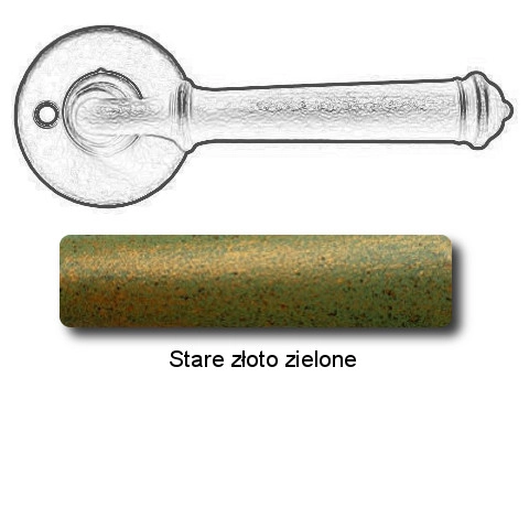 Stare złoto zielone