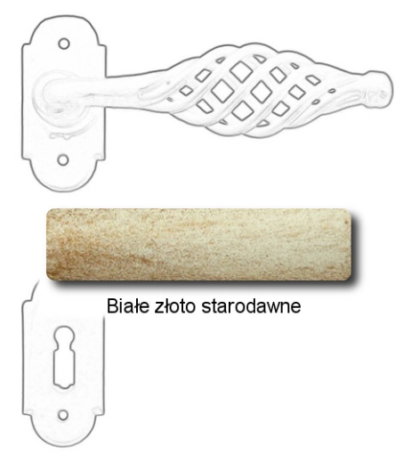 Białe złoto starodawne