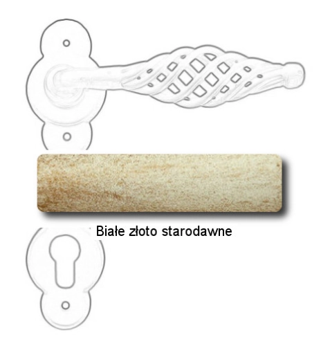 Białe złoto starodawne