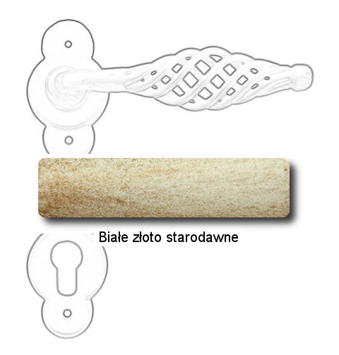 Białe złoto starodawne