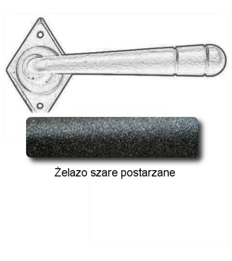 Żelazo szare postarzane