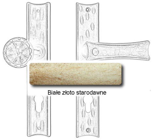 Białe złoto starodawne