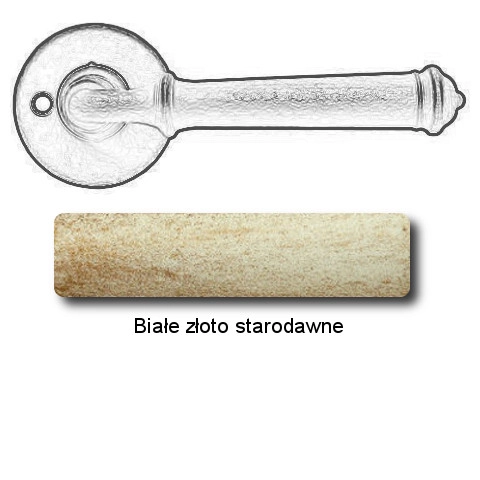 Białe złoto starodawne