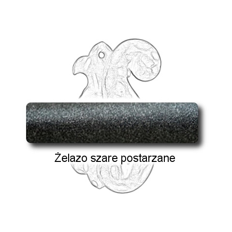 Żelazo szare postarzane