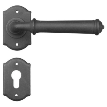 Klamka Tallin 1902 w kolorze czerń starodawna