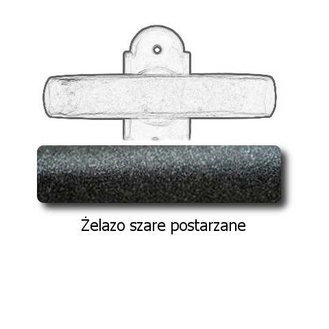 Żelazo szare postarzane