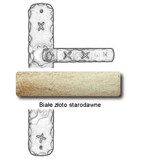 Białe złoto starodawne