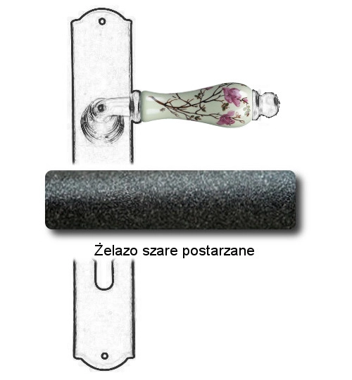 Żelazo szare postarzane