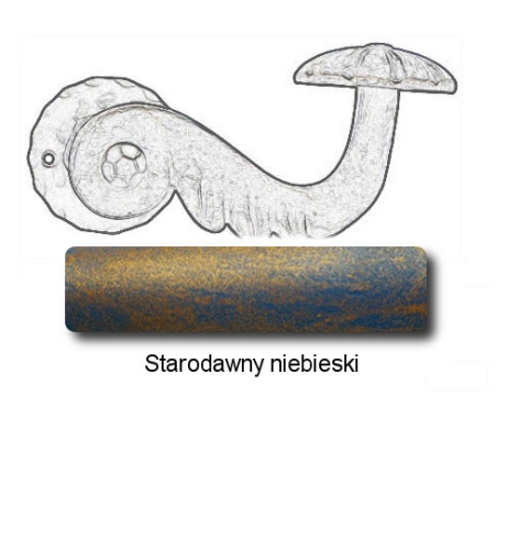 Starodawny niebieski