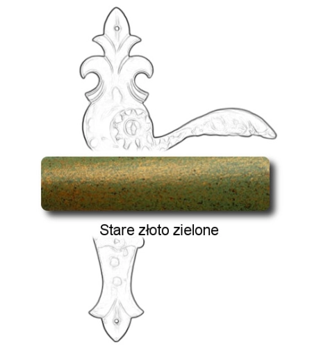 Stare złoto zielone