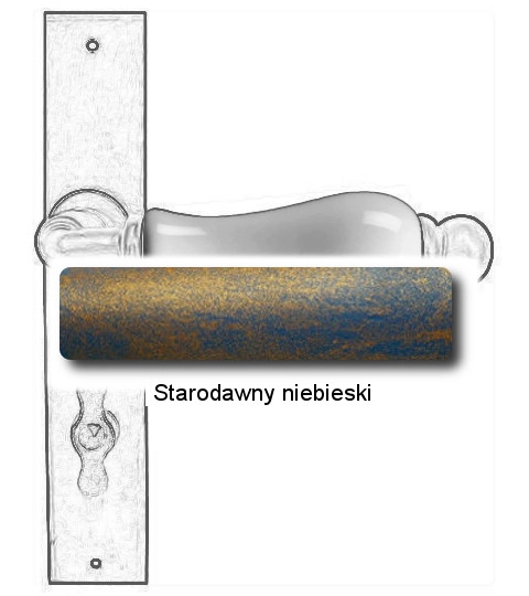 Starodawny niebieski