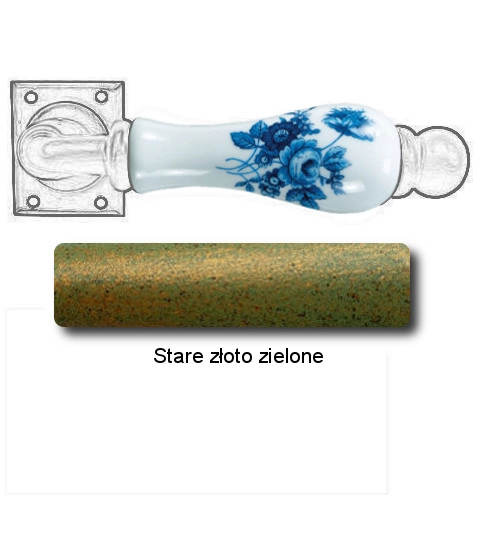 Stare złoto zielone