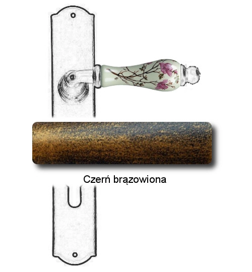 Czerń brązowiona