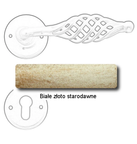 Białe złoto starodawne