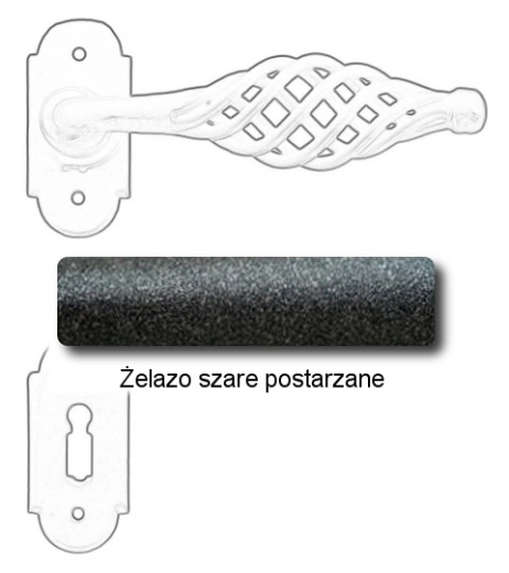 Żelazo szare postarzane