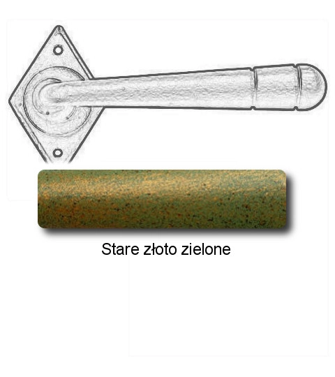 Stare złoto zielone