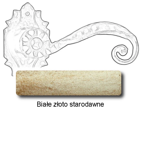 Białe złoto starodawne