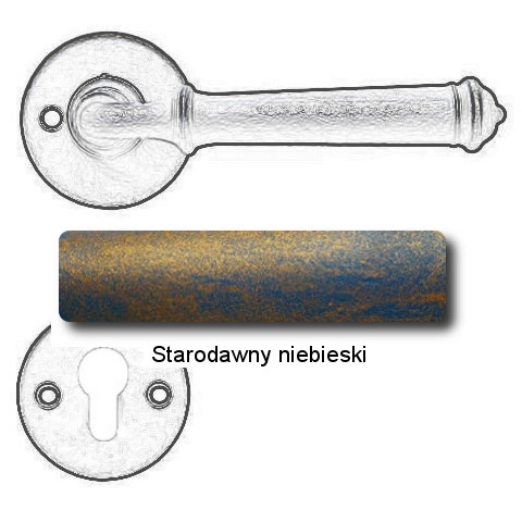 Starodawny niebieski