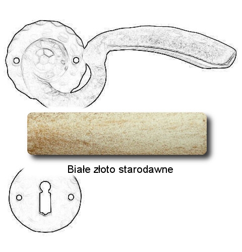 Białe złoto starodawne