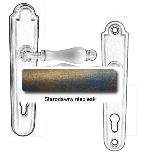 Starodawny niebieski