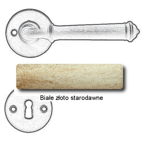 Białe złoto starodawne