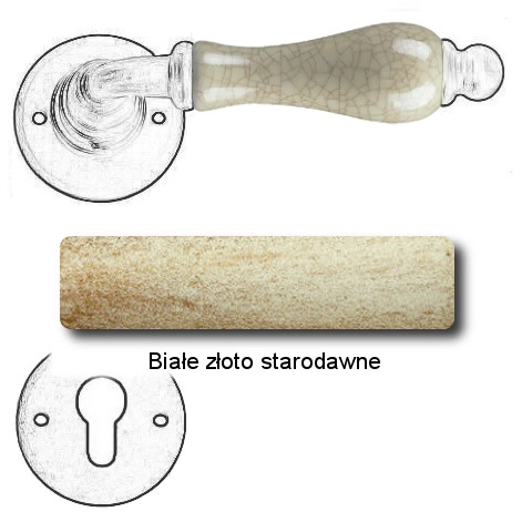 Białe złoto starodawne
