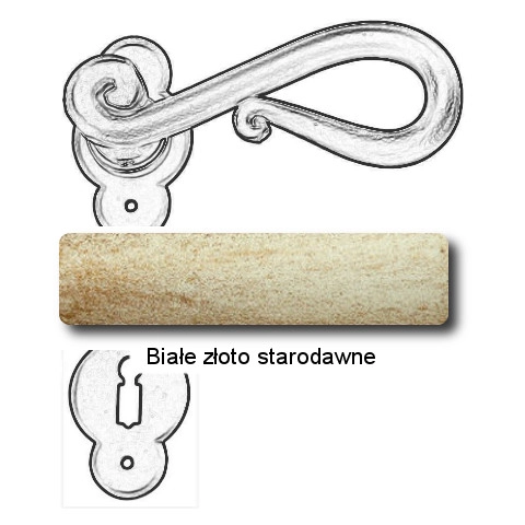 Białe złoto starodawne