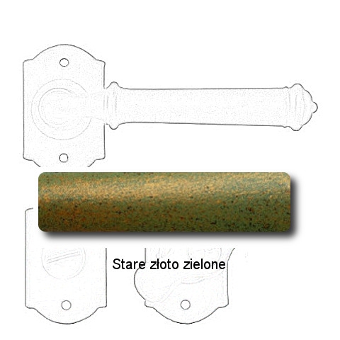 Stare złoto zielone