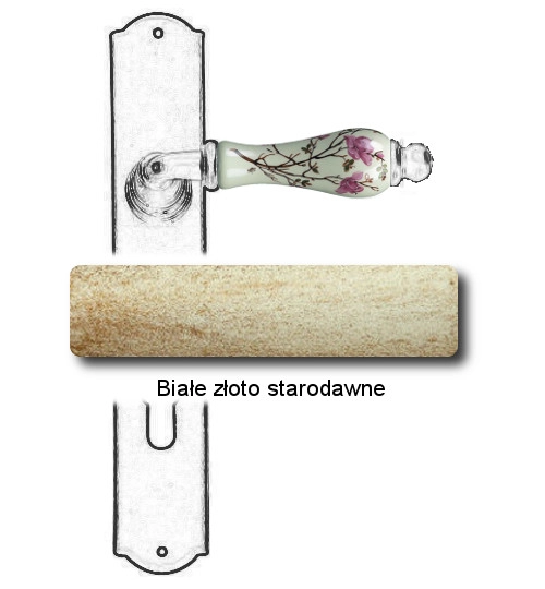 Białe złoto starodawne