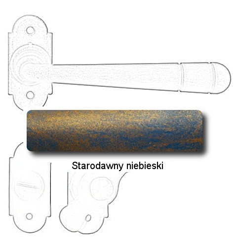 Starodawny niebieski