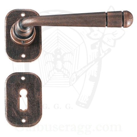Klamka Berna 2110 w kolorze czerń miedziana