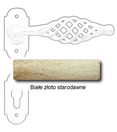Białe złoto starodawne