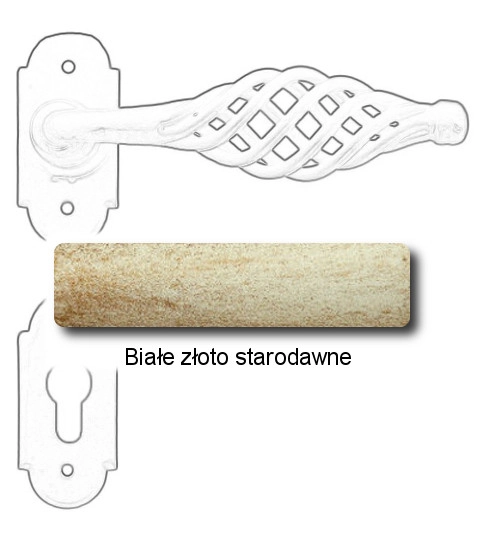 Białe złoto starodawne
