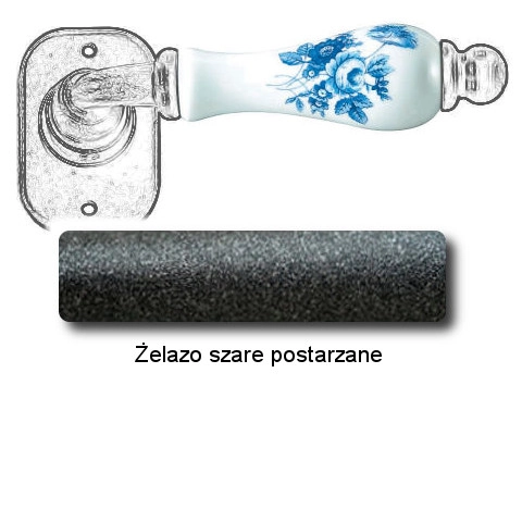 Żelazo szare postarzane